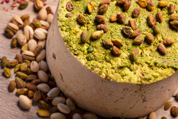 pistachio halva. house of halva. gluten-free, vegan dessert
